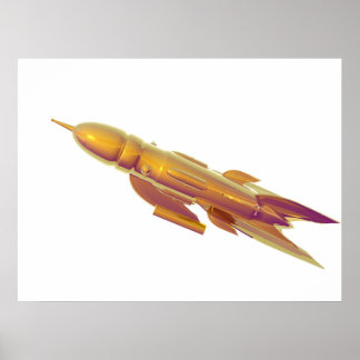 Póster nave espacial