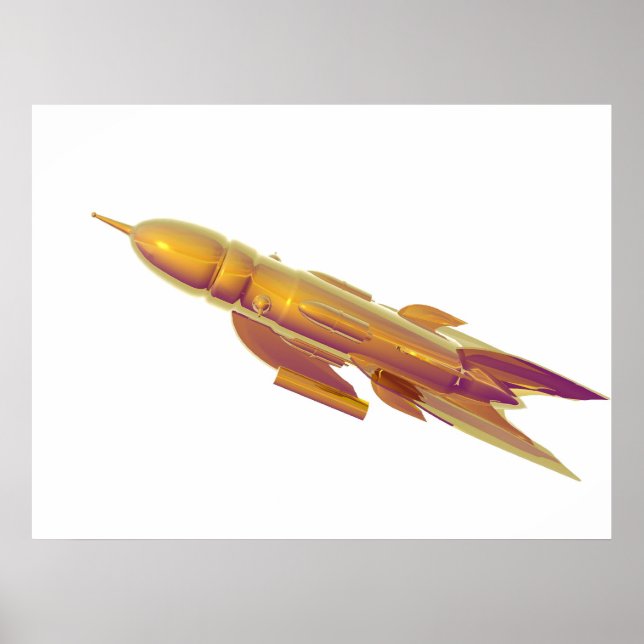 Póster nave espacial (Frente)