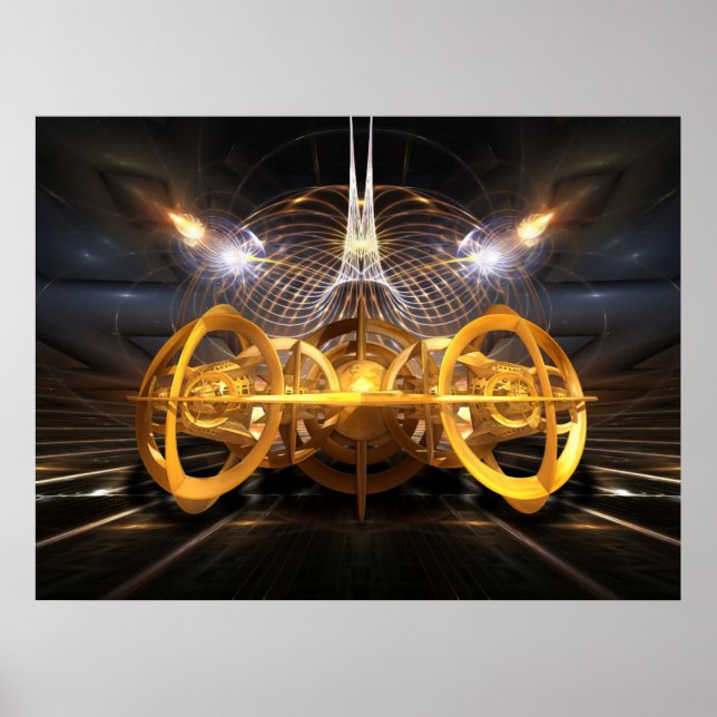 Póster nave espacial (Frente)