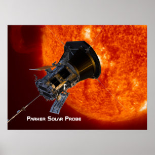 Póster Nave espacial Parker Solar Probe