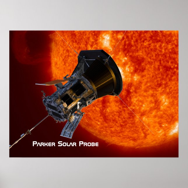 Póster Nave espacial Parker Solar Probe (Frente)