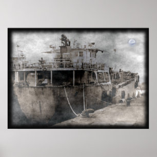 Póster Nave misteriosa del fantasma