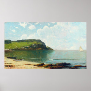 Póster Navegación en verano