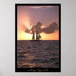 Póster Navegación - Key West