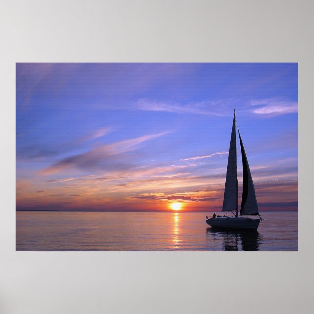 Póster Navegación Noreste 36 x 24 Poster (Frente)