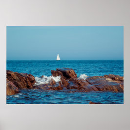 Póster Navegando por el Atlántico