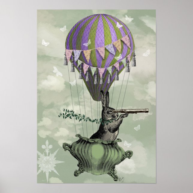 Póster Navegando por el conejo (Frente)