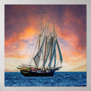 Póster Navegando por la RIver de York