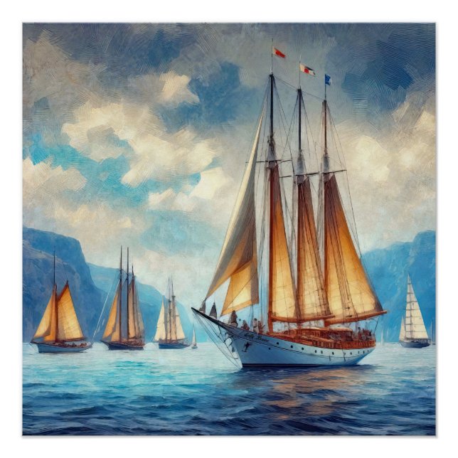 Póster Navegar (Anverso)