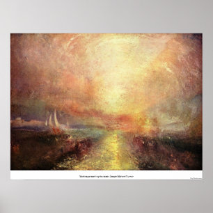 Póster Navegue acercándose a la costa - José Mallord