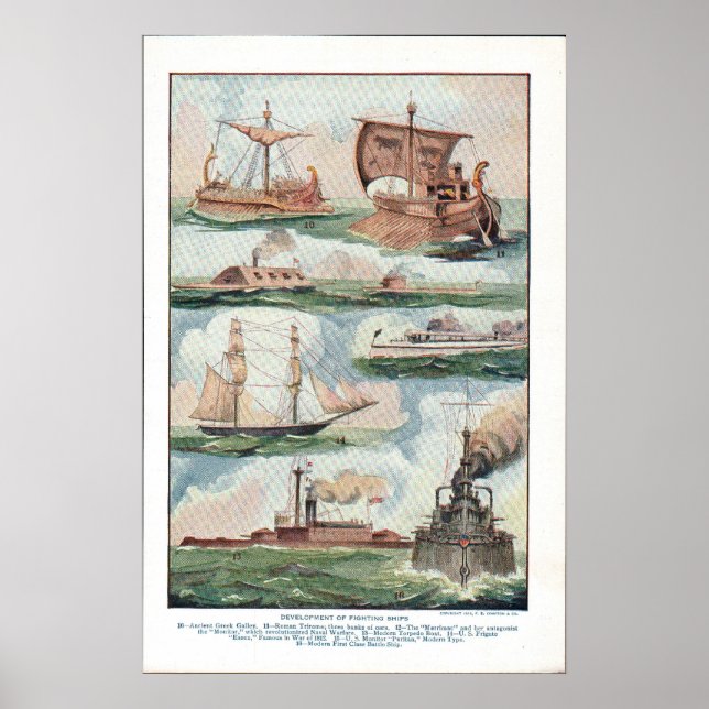 Póster Naves que luchan (Frente)
