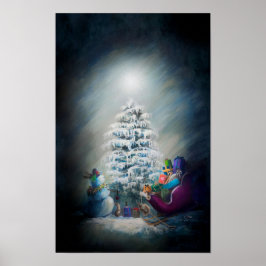 Póster Navidad a Medianoche 11 x 17