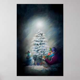 Póster Navidad a Medianoche 11 x 17