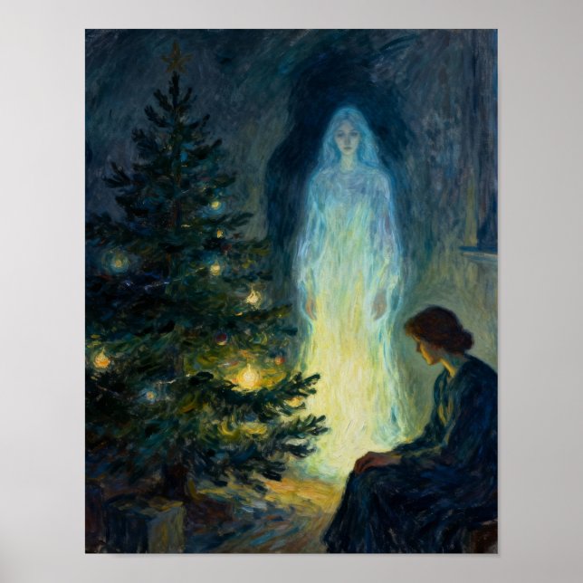 Póster Navidad con el fantasma de ti (Frente)