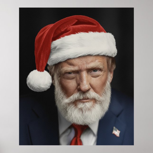 Póster Navidad de Donald Trump  (Frente)