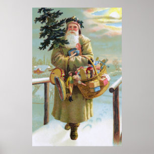 Póster Navidad del padre