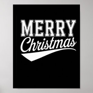 Póster Navidad Divertida Familia Hombres Mujeres Niños 