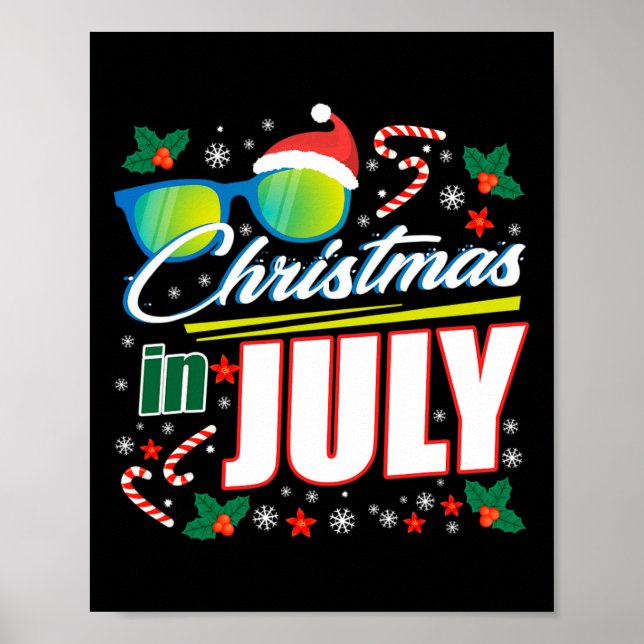 Póster Navidad en Julio 1  (Frente)