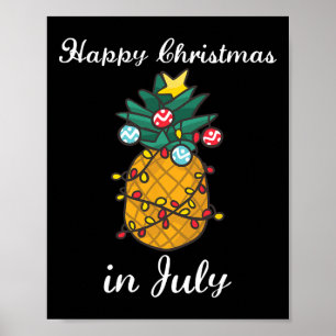 Póster Navidad En Julio Feliz Navidad En Julio