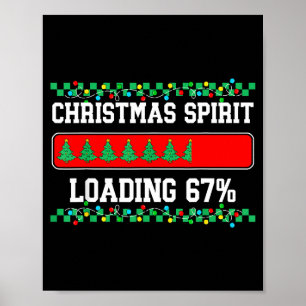 Póster Navidad Seis Siete Srit Cargando 67 Meme Gen Z Alp