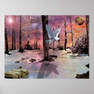 Póster Navidad un Nevado