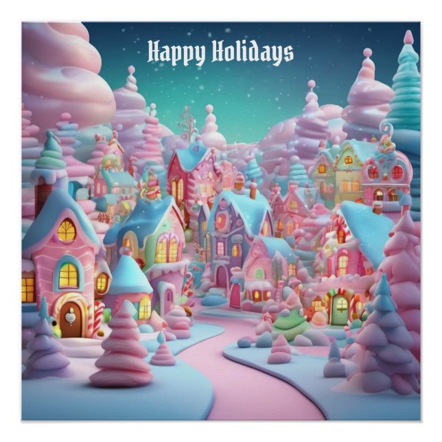 Póster Navidades (Anverso)