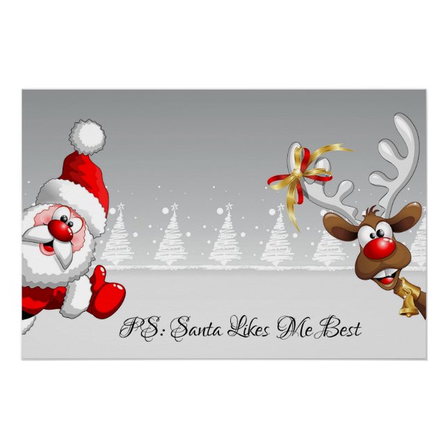 Póster Navidades (Anverso)