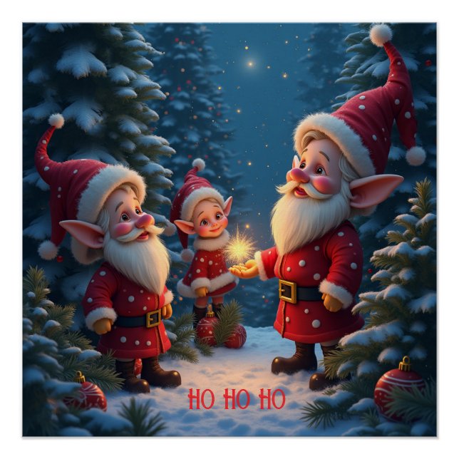 Póster Navidades (Anverso)