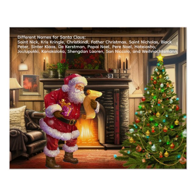 Póster Navidades (Anverso)