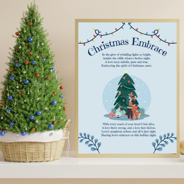 Póster Navidades abraza el poema del amor (Subido por el creador)