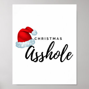 Póster Navidades adultos Hole