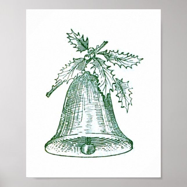 Póster Navidades amordazan con Holly (Frente)