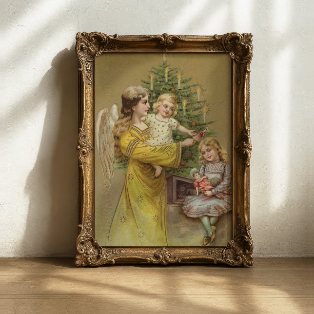 Póster Navidades Angel | Vintage Holiday (Subido por el creador)