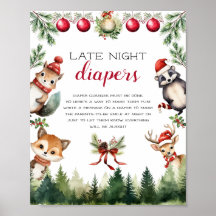 Navidades Animales de Woodland Winter