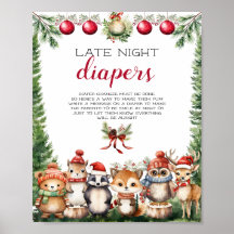 Navidades Animales de Woodland Winter