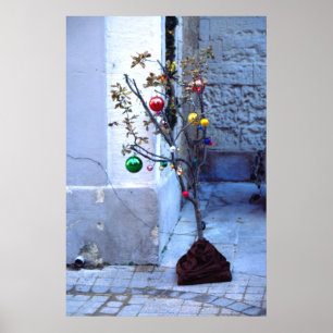 Póster Navidades, Aviñón, Francia