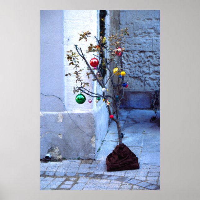 Póster Navidades, Aviñón, Francia (Frente)
