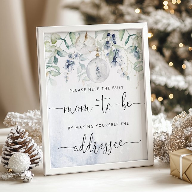 Póster Navidades ayudan a una madre ocupada a abordar un  (Subido por el creador)