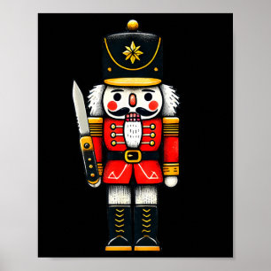 Póster Navidades Ballet Nudista Navidad Fun Pajam
