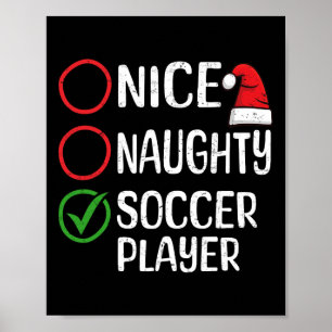 Póster Navidades Bastante traviesos Navidades de fútbol