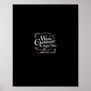 Póster navidades blancos wallace y davis haynes hermana l