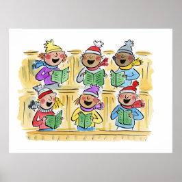 Póster Navidades Carollers