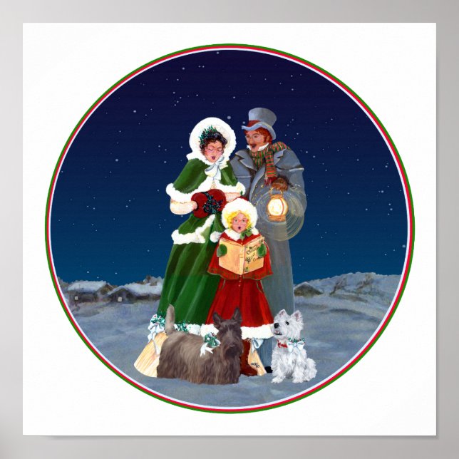 Póster Navidades Carols (Frente)