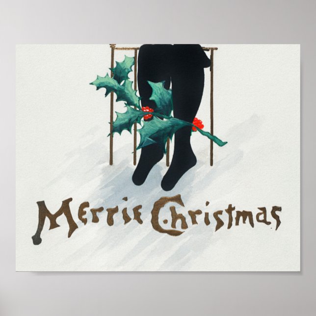 Póster Navidades Chamberlin en Old Point Comfort. (Frente)