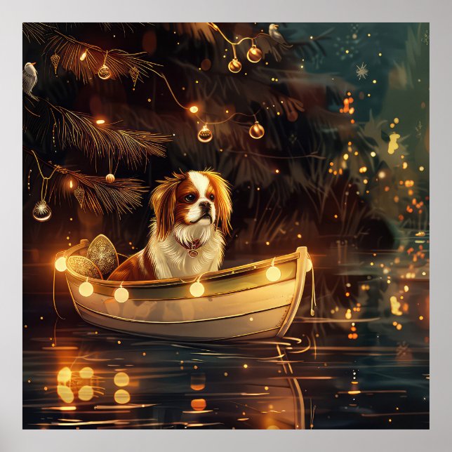 Póster Navidades chinos japoneses celebran el viaje (Frente)