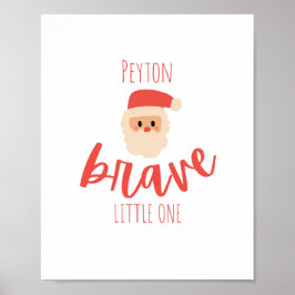 Póster navidades contra el cáncer infantil Personalizado 