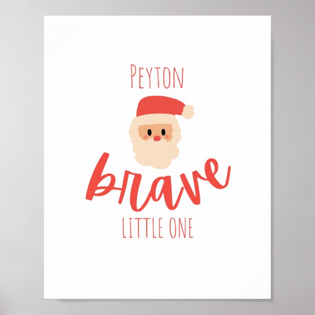 Póster navidades contra el cáncer infantil Personalizado  (Frente)