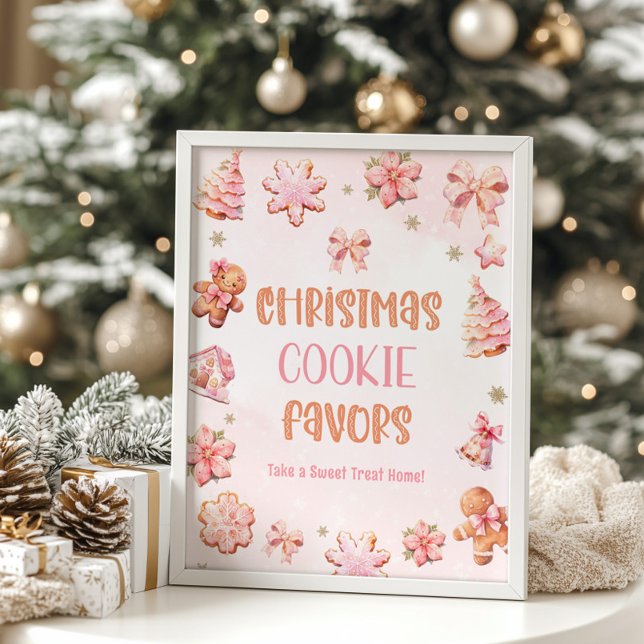 Póster Navidades Cookie favorece fiesta de cumpleaños (Subido por el creador)