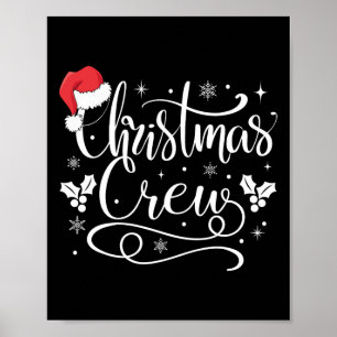 Póster Navidades Crew Familia Grupo Navidades de coincide