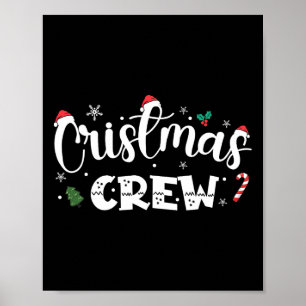 Póster Navidades Crew Santa Family Mating Group Navidad B